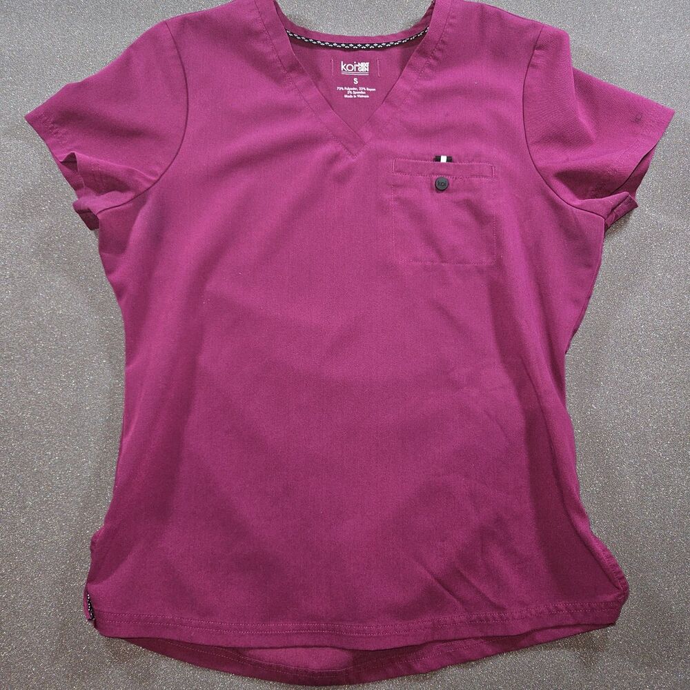Koi Women’s Next Gen Scrub Set – Size Small (Magenta)